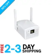 Advanced Dual Band AC1200 WiFi to Ethernet Adapter with Adjustable Antennas