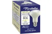 Mirabella Led r80 Reflector Edison Screw 10w 806lm Warm White Globe Each