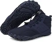 [Hike Footwear] Caspar Pro HF - Non-slip and Comfortable Winter Barefoot Shoes Provide Warmth and Support, Walking Boots For Women Men Unisex