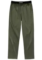 Tom Ford Stretch-silk Satin Pyjama Trousers - Green - L L