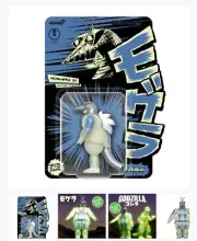 Toho Reaction Super7 Godzilla Moguera 57 Glow In The Dark Action Figure