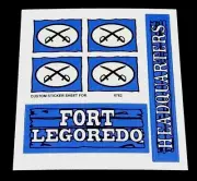 Custom Decal for 6762 Replacement Stickers
