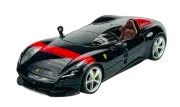 BBURAGO FERRARI MONZA SP1 BLACK 1:24 DIE CAST METAL MODEL NEW IN BOX
