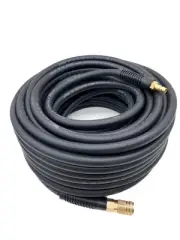Hybrid Air Hose 3/8-Inch x 100FT，Air Compressor Hose 300 PSI Heavy Duty, Ligh...