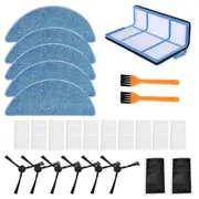 Replacement Accessories Kit for V5 V5S V3 V3S V5Pro V50 V55 X5 V5S Pro Vacuum Robot Cleaner A As Shown