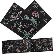 DIYEAH 9 Sheets DIY Scratch Paper for Creative Interactive Art Fun Educational for Home Kindergartens Parties Engaging Craft Activity
