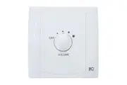 ITC 100V 40W 5 Setting Wall Plate In-Wall Volume Control Transformer Switch WHT