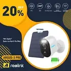 Reolink Argus 3 Pro Wireless Security IP WiFi Camera Spotlight Battery Powered
