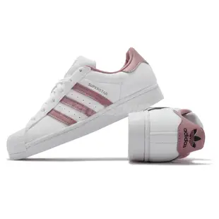 adidas 休閒鞋 Superstar W 白 粉紅 乾燥玫瑰 小白鞋 貝殼頭 女鞋 愛迪達 【ACS】 GY5987