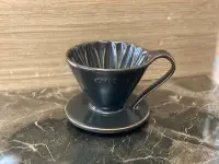 在飛比找Yahoo!奇摩拍賣優惠-南美龐老爹咖啡 日本三洋產業 花瓣濾杯 陶瓷濾杯 V60 0