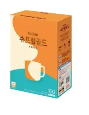 Maxim Supreme Gold Coffee Mix 100 sticks Instant Coffee - Korea Food