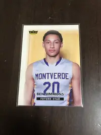 在飛比找Yahoo!奇摩拍賣優惠-BEN SIMMONS   2015  大學  新人RC 卡