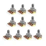 WH148 50K Ohm Variable Resistors Single Coil Film Potentiometer 10pcs