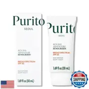 PURITO Sun Day Adventure Korean Sunscreen Smoothest and Lightest Texture Broa
