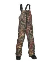 Volcom Barkley Insulated Bib Overall Kid's Snow Pants, Acid, Large