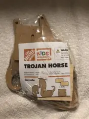 New Home Depot Kids Workshops Trojan Horse Kit