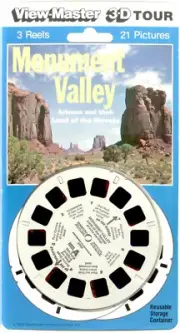 Monument Valley Arizona & Utah 3d View-Master 3 Reel Packet SEALED