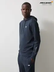Reiss Airforce Blue Apex McLaren F1 Team Interlock Hoodie (AN4994) | $280