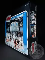 DEFLECTOR DC® Star Wars Hoth Ice Planet Adventure Set (Kenner) DISPLAY CASE