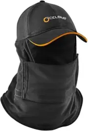 New Celsius 3 in 1 Insulted Hat OSFM Black