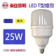 【1入】東亞 25W LED T型燈泡