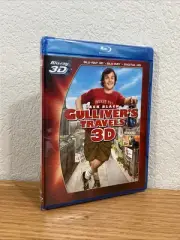 Gulliver’s Travels 3D (3D/Blu-ray/Digital, 2016) Jack Black SEALED SEE PICS!