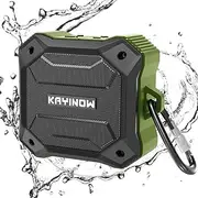 New Upgraded 5W IPX7 Waterproof Bluetooth Speaker Portable Vibrating Wireless Speaker Loud Stereo Sound, TWS Stereo Pairing, 12 Hours, Bluetooth 5.0, Built-in Mic for Outdoors