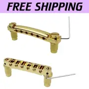 Upgrade Your Guitar with Gold Tune-O-Matic Bridge & Tailpiece Combo - Fits LP SG