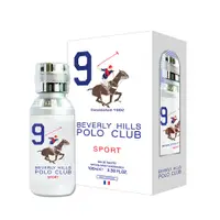 在飛比找PChome24h購物優惠-B.H. POLO 比佛利保羅 白色馬球騎士精神男性淡香水 