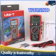 UNI-T UT89XD NCV Tester Digital Multimeter True RMS AC DC LED Cap Ohm Freq Test#