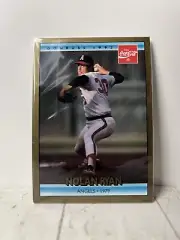 Unopened Pack 1992 Donruss Coca-Cola Nolan Ryan Baseball Cards 1979 Angels