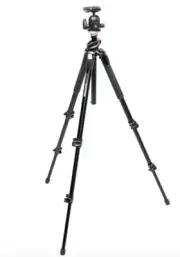 Manfrotto 190XB Tripod with HD 804RC2 Head (black) NEW