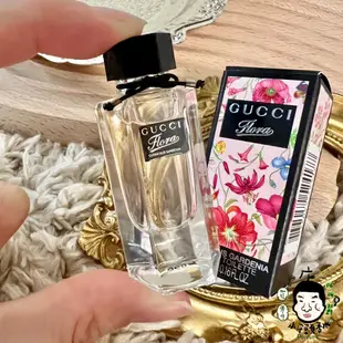 《小平頭香水店》GUCCI Flora 花之舞 / 華麗梔子花 女性淡香水 5ML 噴式