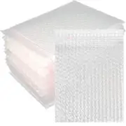 100x135mm (4x5”) BUBBLE WRAP BAGS/POUCHES Clear Postal Mailing Packaging Plain