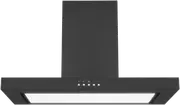 Omega 90cm Canopy Rangehood Matte Black