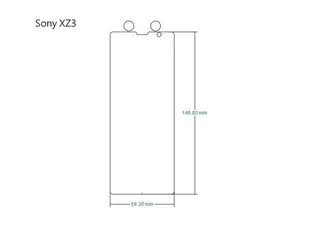 【iMos】3SAS系列保護貼 SONY Xperia XZ3 (6吋) 超潑水、防污、抗刮