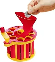 Hand-Cranked Coin Sorter | Manual Coin Organizer,Effortless Specie Sorting, Fun Change Storage,Hand Held High-Speed Specie Counter Machines Accessory For Home,Cash Register, Bank Teller