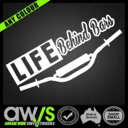 LIFE BEHIND BARS DIRTBIKE STICKER DECAL / LKI UNIT MX KTM YZ CR KX RM MOTO