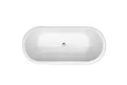 Florentine 1720*780*500mm bath Tub White Acrylic Oval and Round