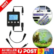 LCD Fish Tank Controller Dimmer Timer LED Aquarium Light Full Spectrum Lighting