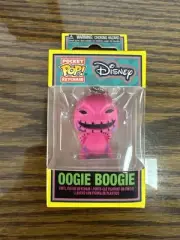 Disney Oogie Boogie Keychain Pocket Pop Neon New Nightmare Before Christmas
