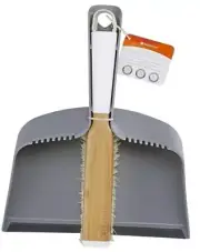 Clean Team Brush & DustPan Set Regular White & Grey