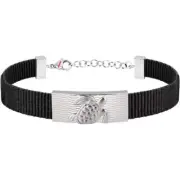 Sector Jewels Mod. Save the Ocean Men's SS & Nylon Bracelet - Model 123456789 -