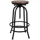 Artiss Kitchen Bar Stools Vintage Bar Stool Retro Rustic Industrial Round Chairs