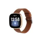 Bracelet Genuine Leather Smart Watch Wrist Band Strap For Fitbit Versa 4 3 Sense