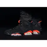 代購AIR JORDAN 6 BLACK INFRARED 384664-060 情侶鞋 全家福 6代 大魔王 AJ6