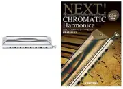 Suzuki S-64C Sirius Chromatic 16-Hole 64-Note Harmonica Cross Alignment F/S NEW