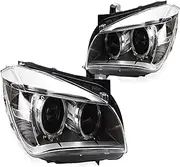 Car Lights Compatible With BMW X1 Headlights 2011-2015 E84 LED Headlight Angel Eye DRL Hid Bi Xenon Head Lamp Automotive Accessories