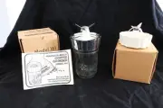 Vintage Hamilton Beach Division Coffee Grinder Model 161 Quilted Crystal Blender