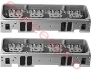 Small Block Chevy SBC 350 Aluminum Cylinder Head 200cc 65cc Bare Straight Plug